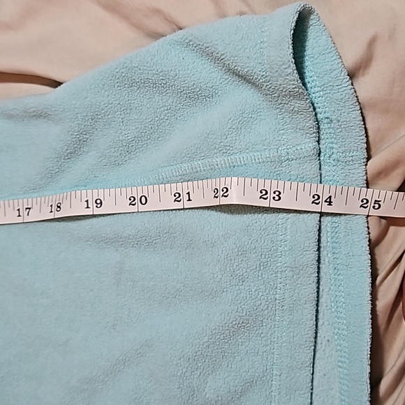 The North Face Tiffany Blue Fleece 1/4 Zip Sz small polartec classic - Picture 9 of 10